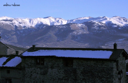 Vista del Puigmal des de Dorres