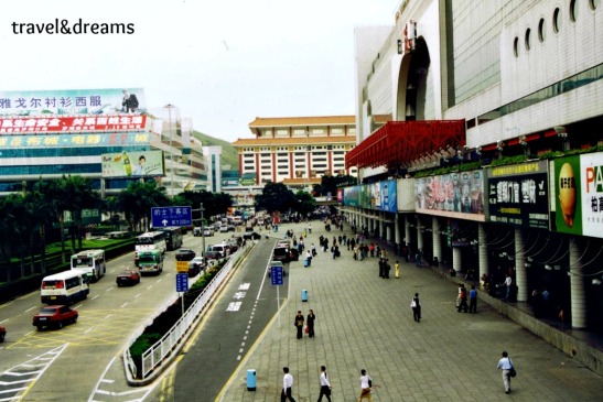 Zona comercial de Shenzen / Shenzen shopping centre